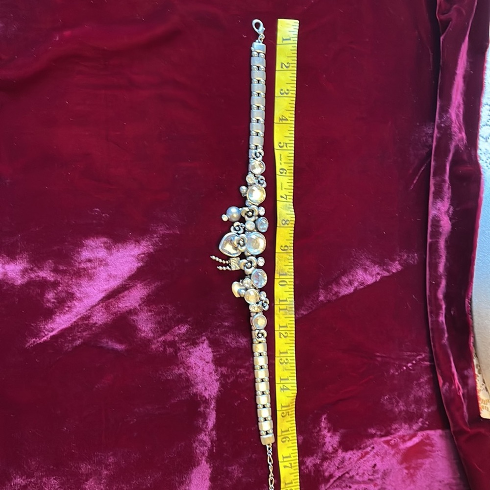 🌺 BOUTIQUE; STUNNING “Steampunk meets Crystal Goddess” Necklace by Designer CM! - Picture 5 of 9